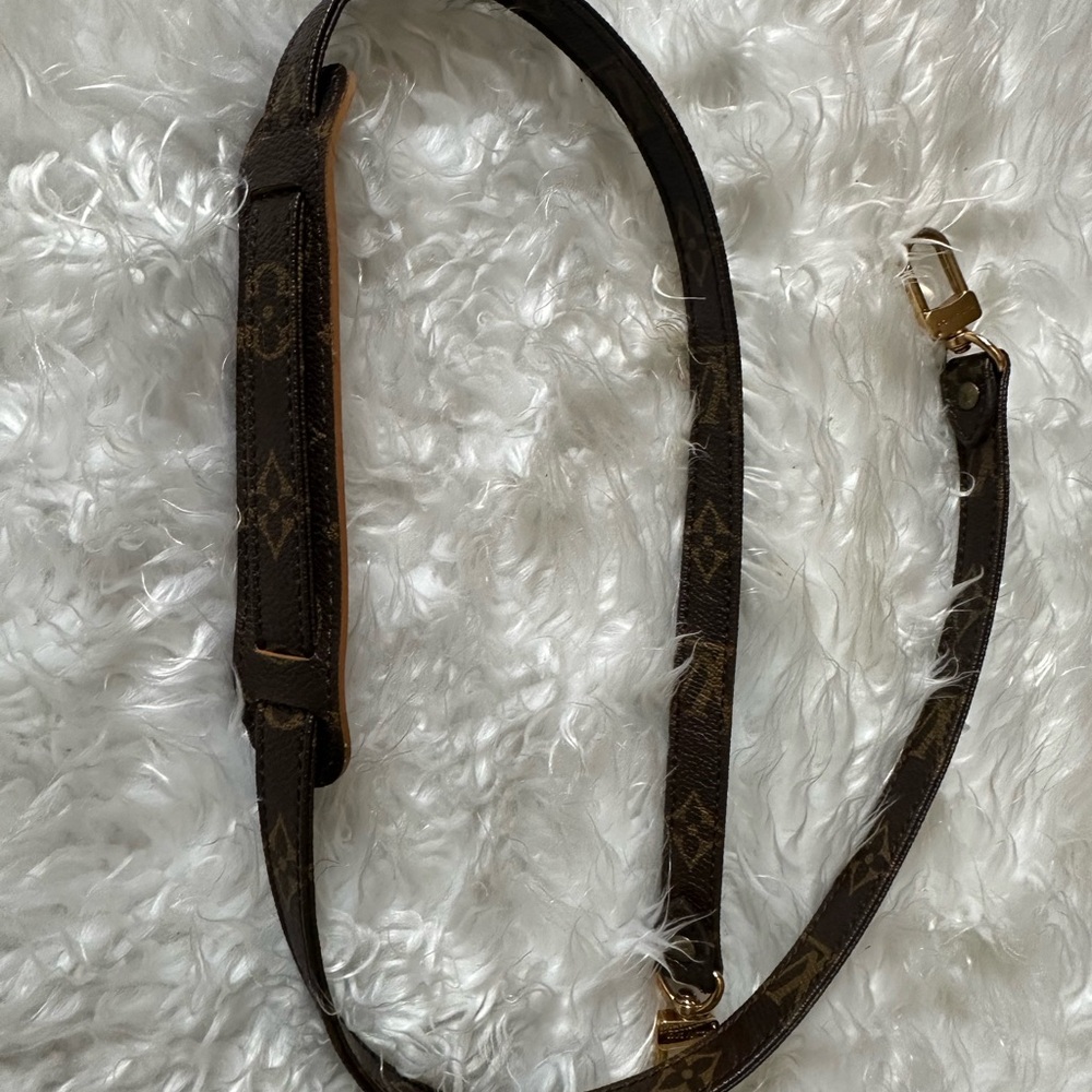 Brown Monogram Adjustable Strap